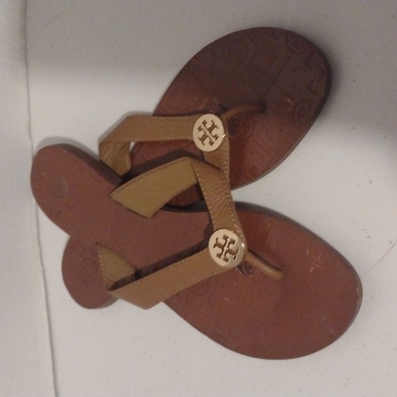 Troy Burch sandals size 7 leather strap - Picture 1 of 12
